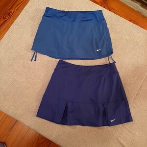 Bundle * Nike Dri-FIT Skort * Blue & Navy * Size S * Golf Tennis Running
